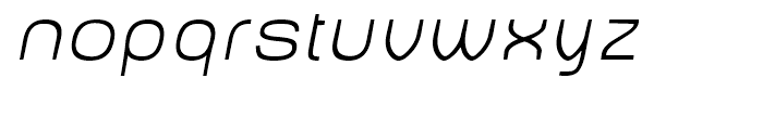 Baby Mine Thin Oblique Font LOWERCASE