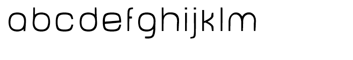 Baby Mine Thin Font LOWERCASE