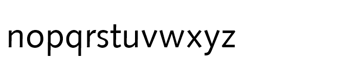 Badiya Regular Font LOWERCASE
