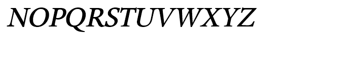 Bague Text Medium Italic Font UPPERCASE