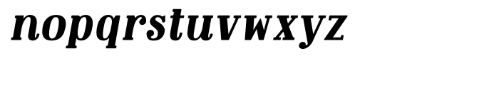 Baker Street Oblique Font LOWERCASE