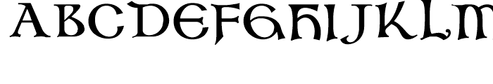Ballyhaunis NF Regular Font UPPERCASE