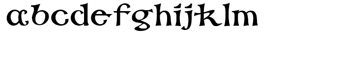 Ballyhaunis NF Regular Font LOWERCASE