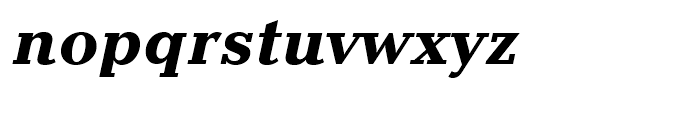 Baltica ExtraBold Italic Font LOWERCASE