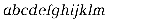 Baltica Italic Font LOWERCASE