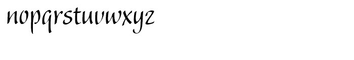 Balzano Regular Font LOWERCASE