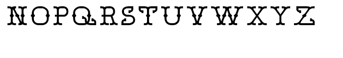 Bamberforth Regular Font LOWERCASE