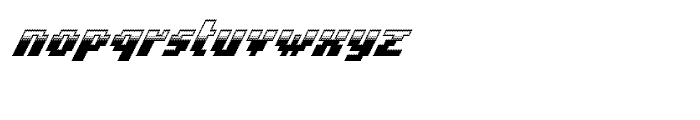 Banner 63 Regular Out Top Font LOWERCASE