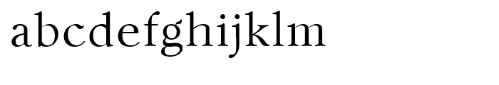 Bannikova Regular Font LOWERCASE