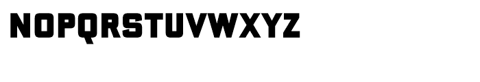 Banque Gothique Extra Bold Extra Condensed Font LOWERCASE
