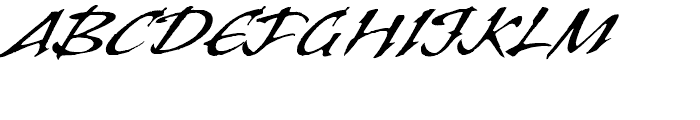Banshee Regular Font UPPERCASE