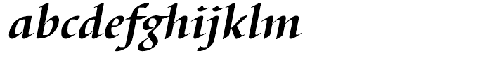 Barbedor Bold Italic Font LOWERCASE