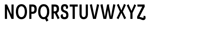 Barcis Condensed Demi Font UPPERCASE
