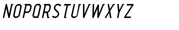 Barkpipe Medium Italic Font UPPERCASE