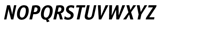 Barnaul Grotesk ExtraBold Italic Font UPPERCASE