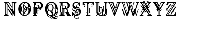 Barok Regular Font UPPERCASE