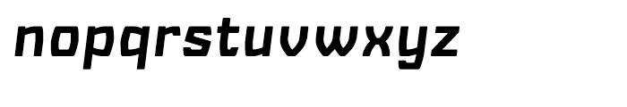 Barrez Bold Italic Font LOWERCASE