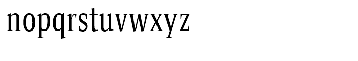 Bartholeme Regular Font LOWERCASE