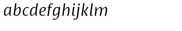 Basel Neue Italic Font LOWERCASE