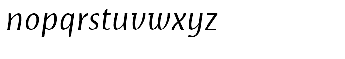 Basel Neue Italic Font LOWERCASE