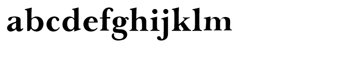 Baskerville AI Ad Weight Font LOWERCASE