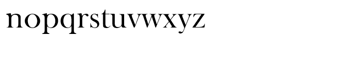 Baskerville Old Face Standard Font LOWERCASE