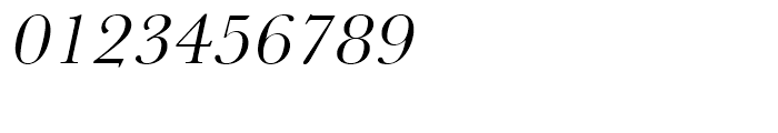 Baskerville Regular Wide Oblique Font OTHER CHARS