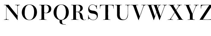 Bauer Bodoni Titling Font LOWERCASE