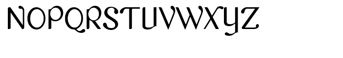 Bavaroir Regular Font UPPERCASE