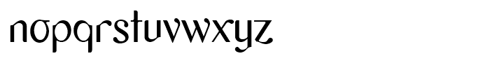 Bavaroir Regular Font LOWERCASE