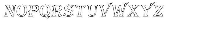 Bay Tavern Out S Italic Font LOWERCASE