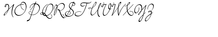 Bayern Handschrift NF Regular Font UPPERCASE