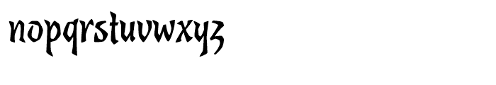 Bayoneta Regular Font LOWERCASE