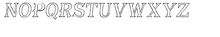 Bayside Tavern Out Italic Font UPPERCASE