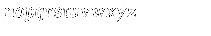 Bayside Tavern Out Italic Font LOWERCASE