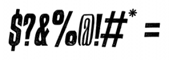 BANGER Italic Font OTHER CHARS