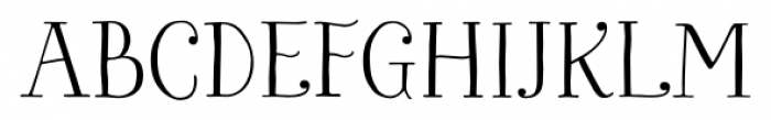 Bach Regular Font UPPERCASE