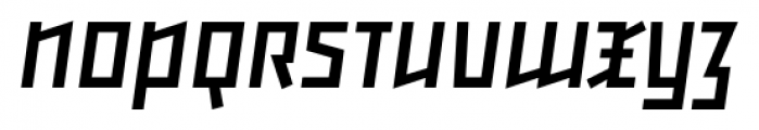 Backstein Italic Font UPPERCASE