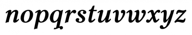 Bajka Bold Italic Font LOWERCASE