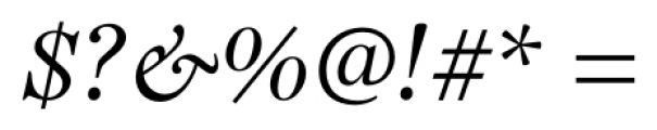 Bajka Italic Font OTHER CHARS