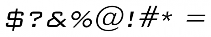 BankerSquare Italic Font OTHER CHARS