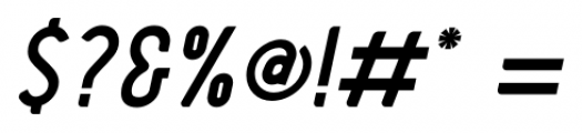 Barkpipe Bold Italic Font OTHER CHARS