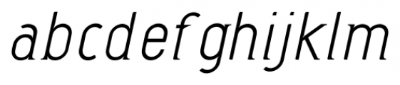 Barkpipe Light Italic Font LOWERCASE