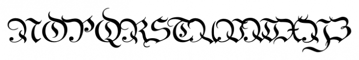 Barock 1720 Regular Font UPPERCASE