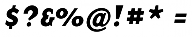 Base 9 Sans Bold Italic Font OTHER CHARS