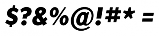 Base 900 Sans Bold Italic Font OTHER CHARS