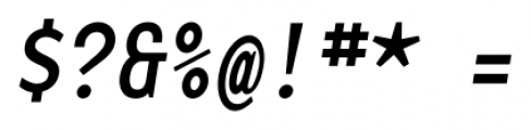 Base Monospace Narrow Italic Font OTHER CHARS