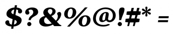 Battlefin Bold Italic Font OTHER CHARS