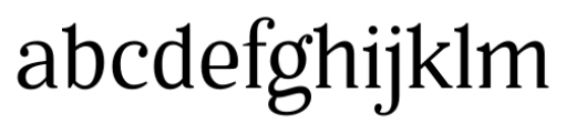 Battlefin Regular Font LOWERCASE