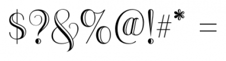 Bazaruto Engraved Font OTHER CHARS